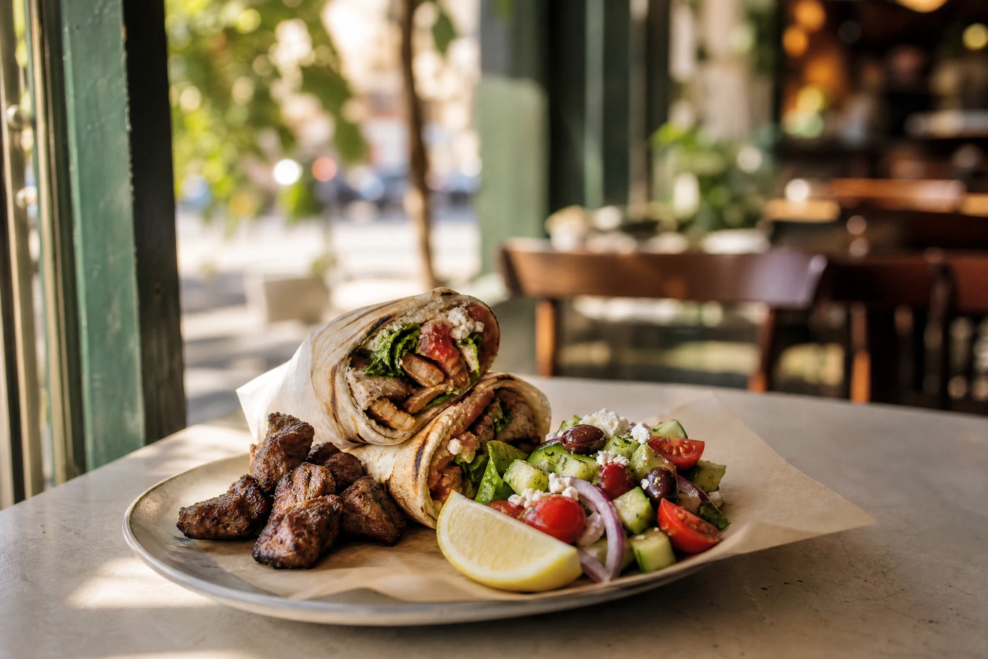 Illustrative food or atmosphere view for Pita Central